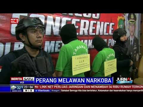 Polisi Bekuk Kurir Ekstasi, Sebanyak 10 Ribu Butir Disita