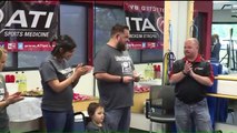 Girl Battling Brain Cancer Surprised with Adaptive Bicycle