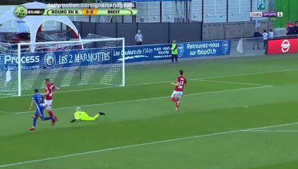 Yanis Merdji Goal HD - Bourg Peronnas 1 - 0 Brest - 27.04.2018 (Full Replay)