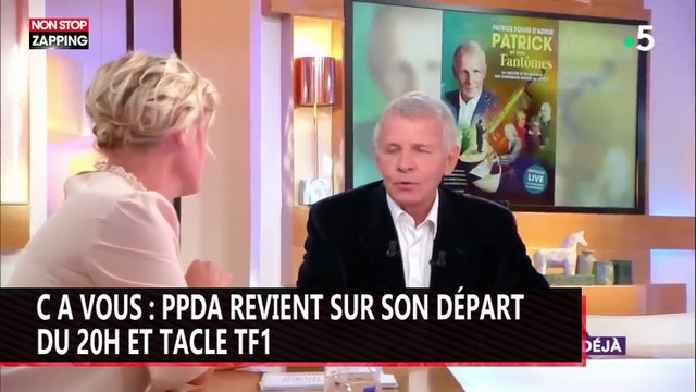 Patrick Poivre d'Arvor revient sur son départ du 20H et tacle TF1 (vidéo)