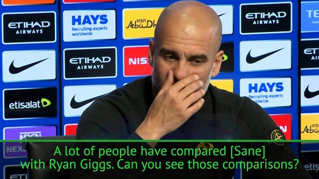 Guardiola challenges Sane to emulate Giggs