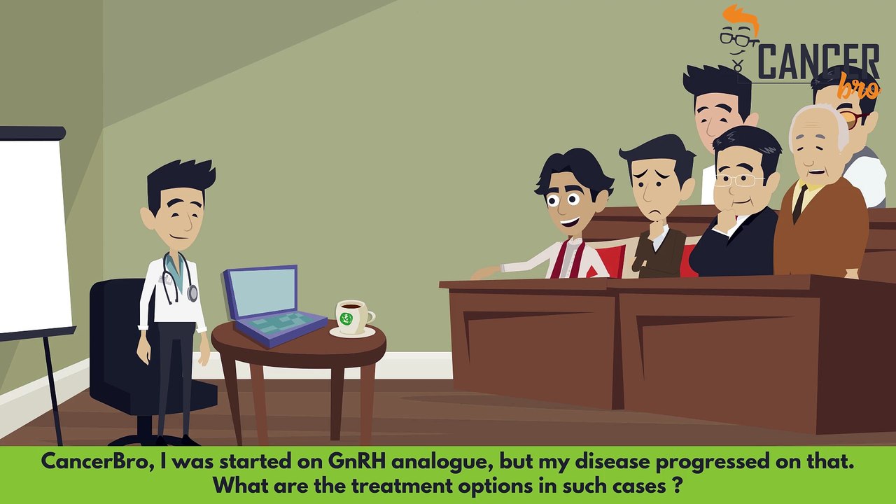 Castrate resistant prostate cancer treatment