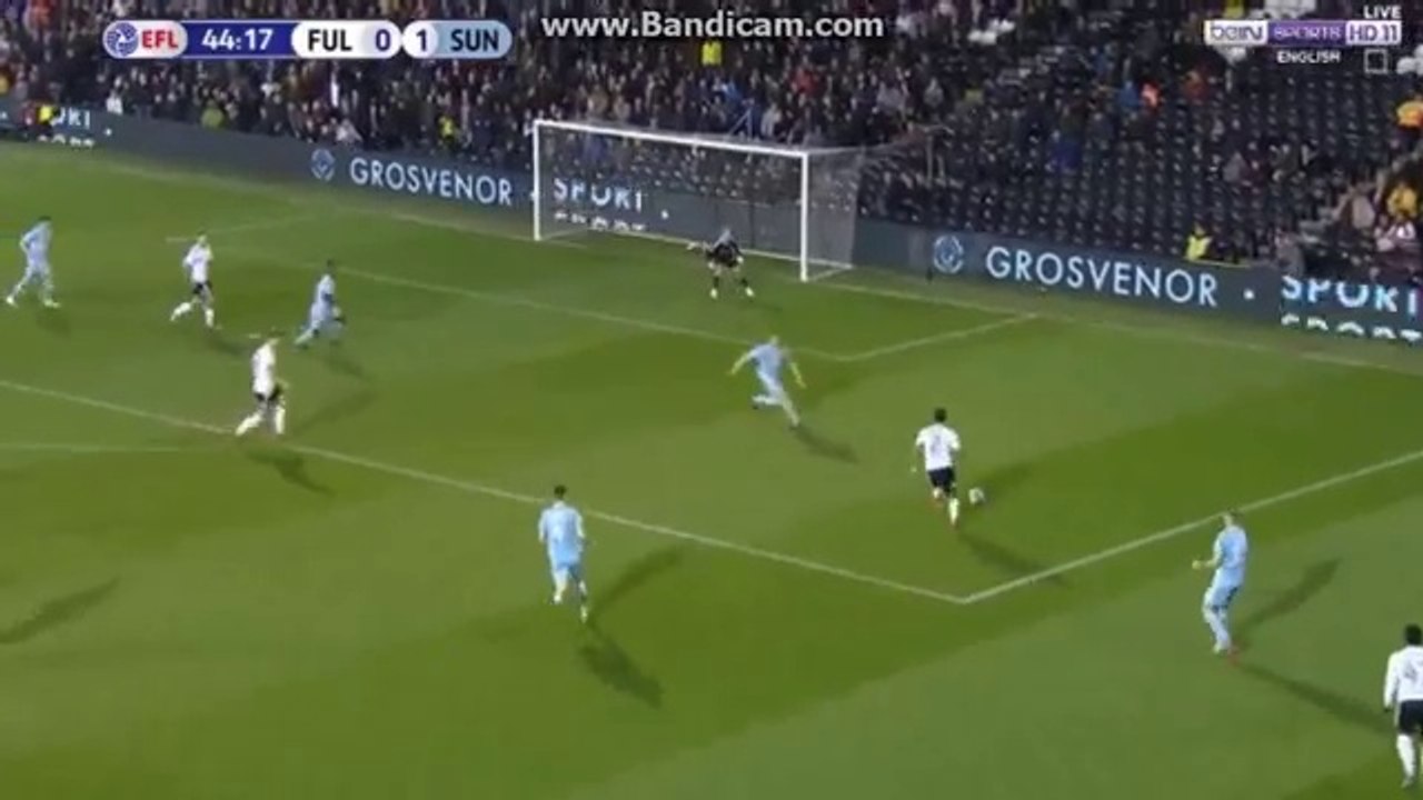 Lucas Piazon Goal HD - Fulham 1-1 Sunderland  27.04.2018