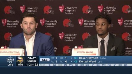 Mayfield: Everybody starts over in the NFL and that's what I'm looking forward to doing