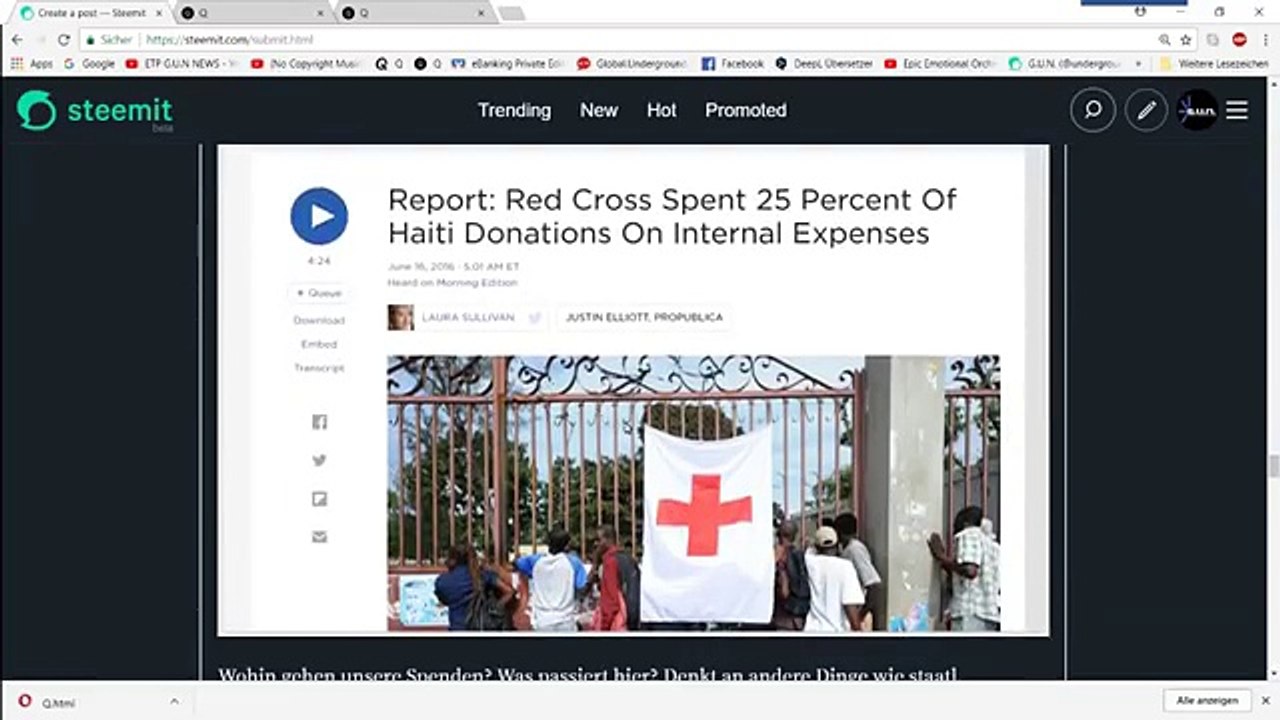 QAnon (Post1239-1274) GUN-Report 'RedCross' (german./deutsch) Ep22/18