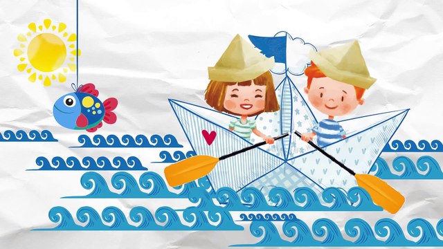 Песенки для детей - Лодочка - Мультфильмы для малышей