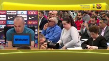 RUEDA DE PRENSA | Andrés Iniesta anuncia su adiós al FC Barcelona