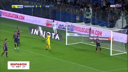 Résumé Montpellier 0-1 Saint-Etienne buts MHSC - ASSE