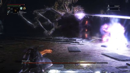 Amygdala Boss Fight in Defilled Chalice Dungeon