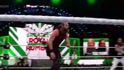 Jimmy Uso flies over the top rope twice against The Bludgeon Brothers- Greatest Royal Rumble