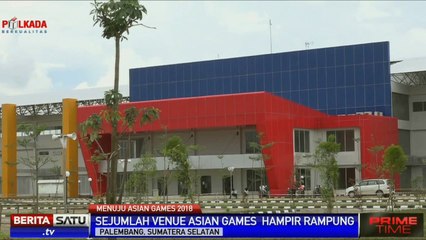 Palembang, Sejumlah Venue Asian Games Hampir Selesai