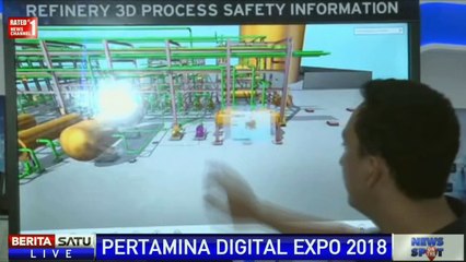 Digital Expo 2018 Pertamina Unjuk Teknologi Baru