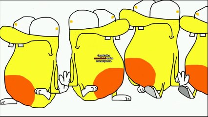 A Bunch of Mr. Guys -in- 'Too Many Walk Cycles' - N.T.'s Crew Cartoons for Kids