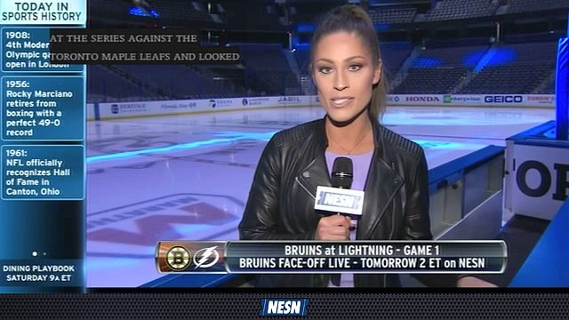 Boston Bruins Prepare For Tampa Bay Lightning