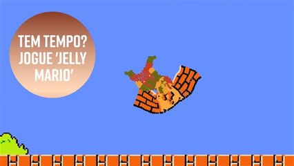 Jelly Mario: o jogo bizarro e viciante