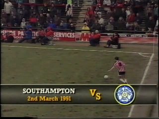 Southampton - Leeds United 02-03-1991 Division One