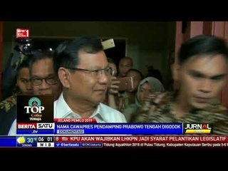 Gerindra Cari Sosok Muda untuk Dampingi Prabowo