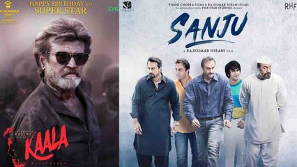 Sanju Biopic: Ranbir Kapoor  BREAKS Rajnikant film Kaala's RECORD | FilmiBeat