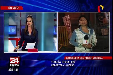 Carlos Hualpa es trasladado a carceleta del Poder Judicial