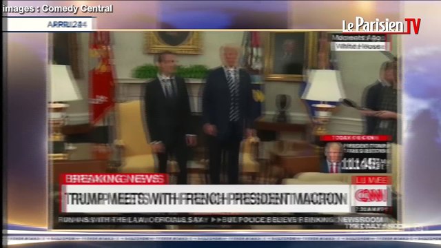Le voyage d'Etat de Macron aux Etats-Unis vu par les humoristes américains