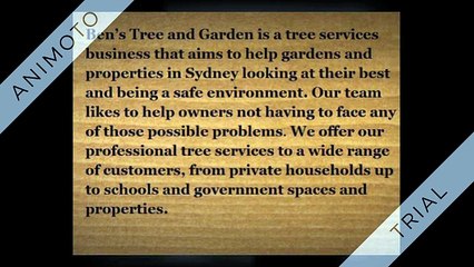 Ben's Tree and Garden Services
