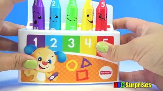 Learn With Pound Roll Ball Tower, Color Crayons, And Musical Toy For Kids And Toddlers