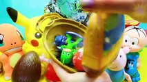 Ovos de Pascoa 2017 Tartarugas Ninja TMNT Monstros Brinquedos Surpresas Abrindo