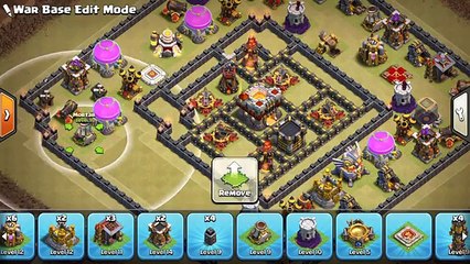 SUPER BASE | TH11 ANTI 1 STAR WAR BASE WITH REPLAYS | ALL MAXED TROOPS FAILED