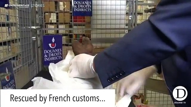 Eight artefacts seized by the French customs has been restituted to Egypt!