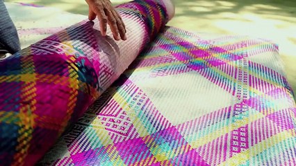 Traditional art of Shital Pati weaving of Sylhet