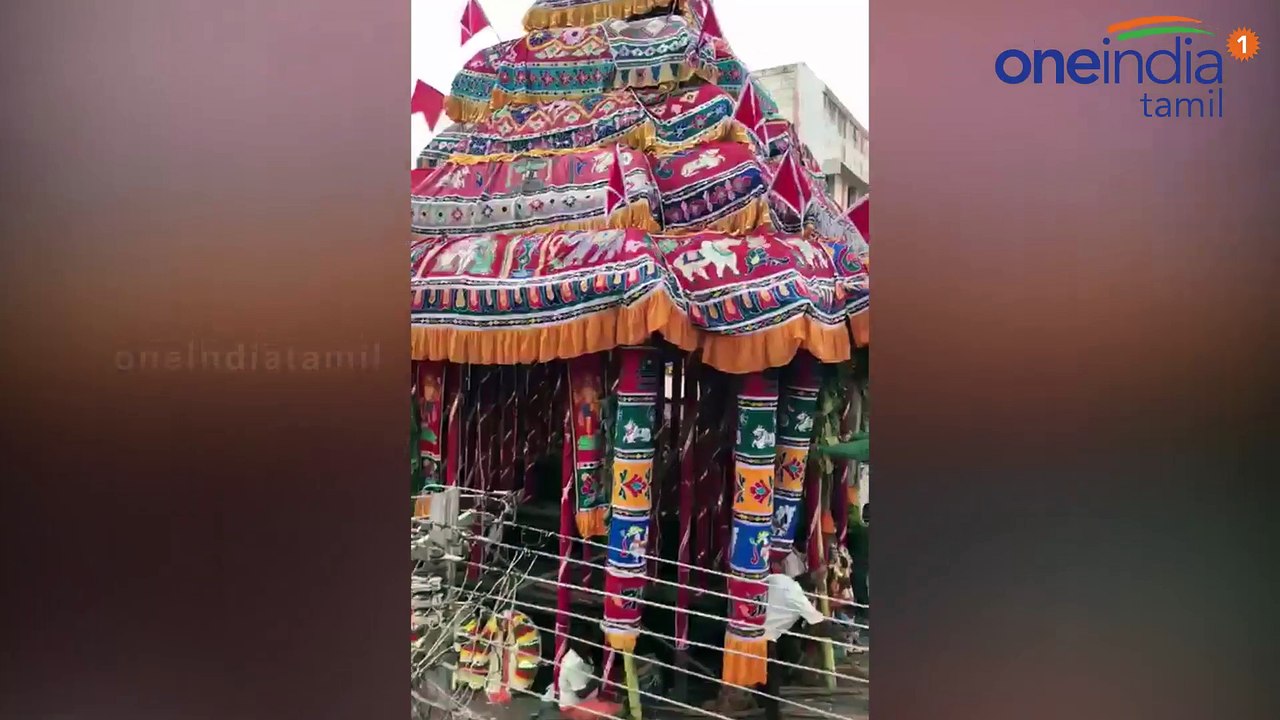 மதுரை மீனாட்சி அம்மன் கோவில் திருத்தேரோட்டம்