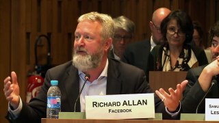 Panel 3 - Richard Allan, Director of Policy in Europe, Facebook