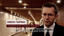 Is journalism in crisis? Interview with Founder and CEO of Liberty TV, Andrius Tapinas