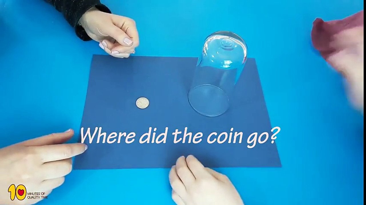 The Vanishing Coin Magic Trick