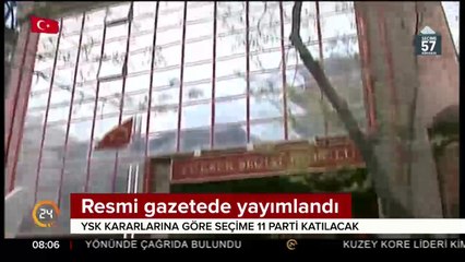 Resmi gazetede yayımlandı