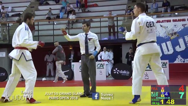 TAPIS 5 - JUJITSU GRAND SLAM PARIS OPEN 2018 - LIVE 6 (216)
