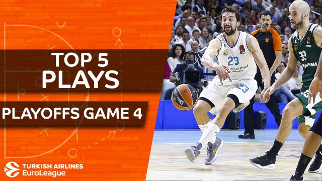 Top 5 Plays - Turkish Airlines EuroLeague Playoffs Game 4