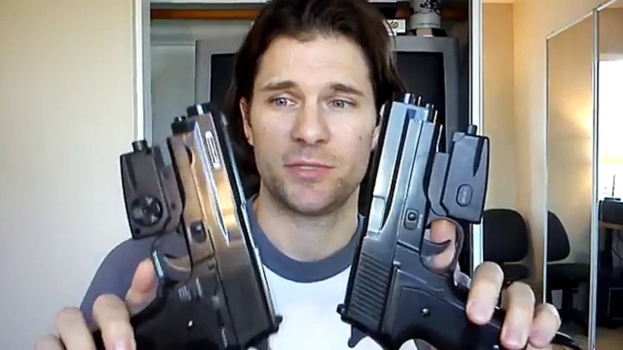 PS2PS1 Light Guns w Kickback SD vs HDTV