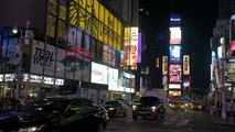 4K Free Video Footage of NYC Times Square Night Time