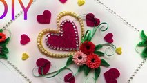 DIY Heart greeting cards for birthday - Easy ideas using paper - Gift Crafts!