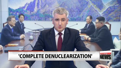 N. Korean state media includes "complete denuclearization" in report on summit declaration