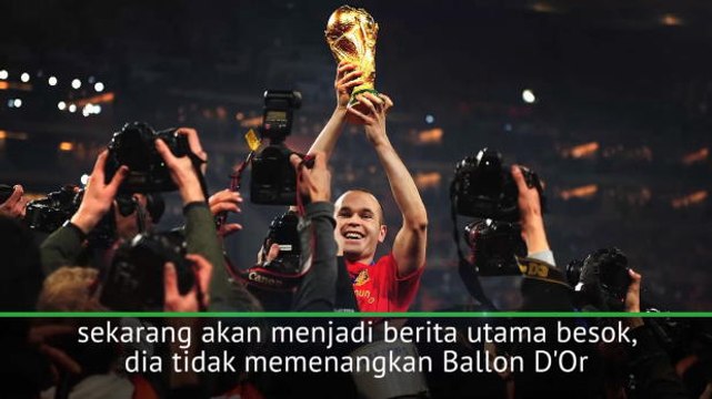 Iniesta Pantas Memenangkan Ballon d'Or Pada 2010 - Zidane