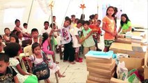 UNICEF dice GRACIAS desde Filipinas 6 meses después del tifón