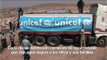 En el Kurdistán irakí, UNICEF sigue llevando ayuda a los niños sirios refugiados