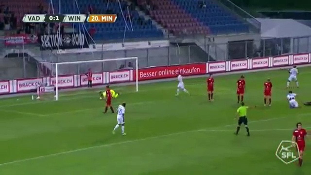 Vaduz 0:1 Winterthur (Switzerland. Challenge League. 27 April 2018)