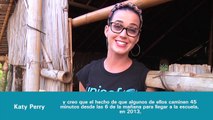 Katy Perry visita proyectos de UNICEF en Madagascar