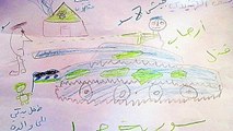 Los niños sirios muestran su trauma en dibujos