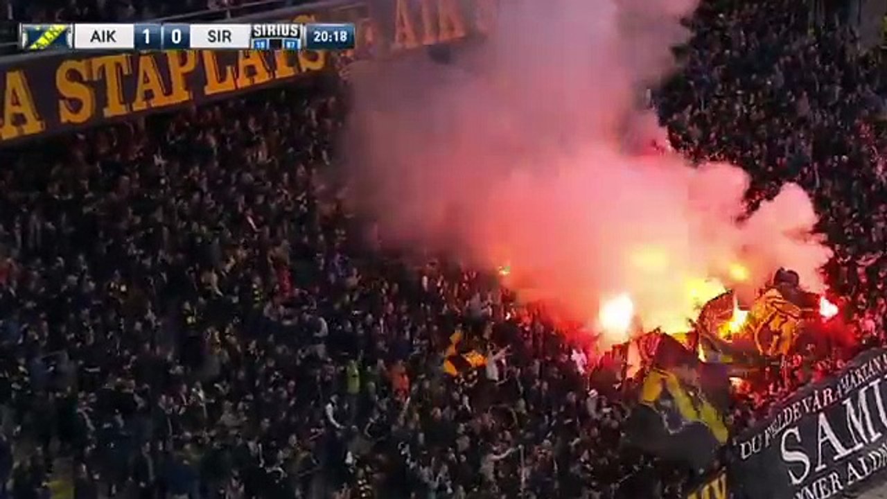 AIK 2:0 Sirius (Sweden. Allsvenskan. 27 April 2018)