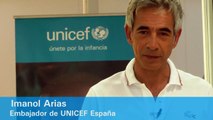 Imanol Arias te dice: GRACIAS por hacerte socio de UNICEF