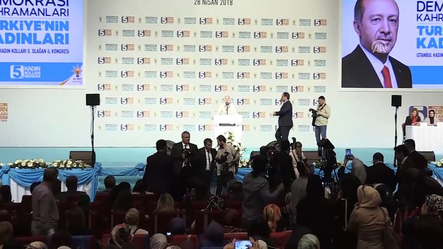 AK Parti İstanbul Kadın Kolları 5. Olağan il Kongresi - Bakan Kaya - İSTANBUL
